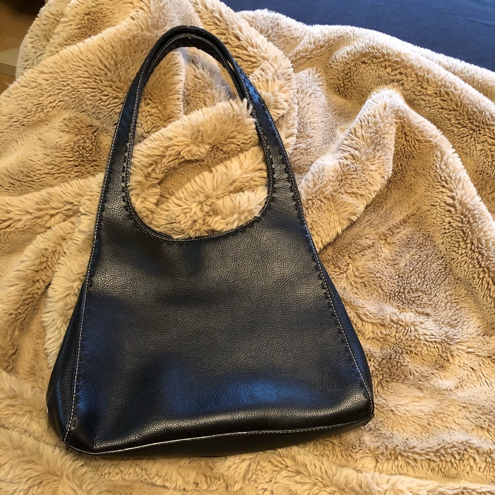 Black hobo purse